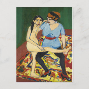 Ernst Ludwig Kirchner - Dance Training Vykort