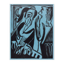 Ernst Ludwig Kirchner Pianist och Singer