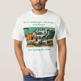 Ernst Ludwig Kirchner River Ligcape med Crane T Shirt