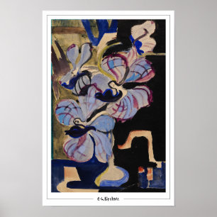 Ernst Ludwig Kirchner Zedign konstaffisch #499-2 Poster