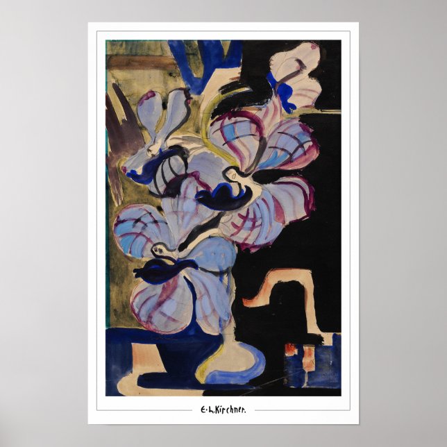 Ernst Ludwig Kirchner Zedign konstaffisch #499-2 Poster (Framsidan)