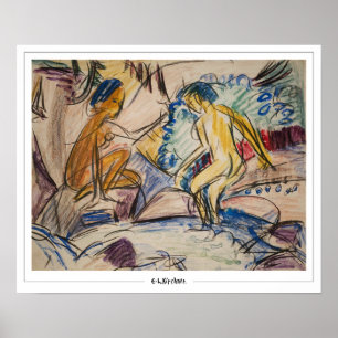 Ernst Ludwig Kirchner Zedign Konstaffisch #643 Poster