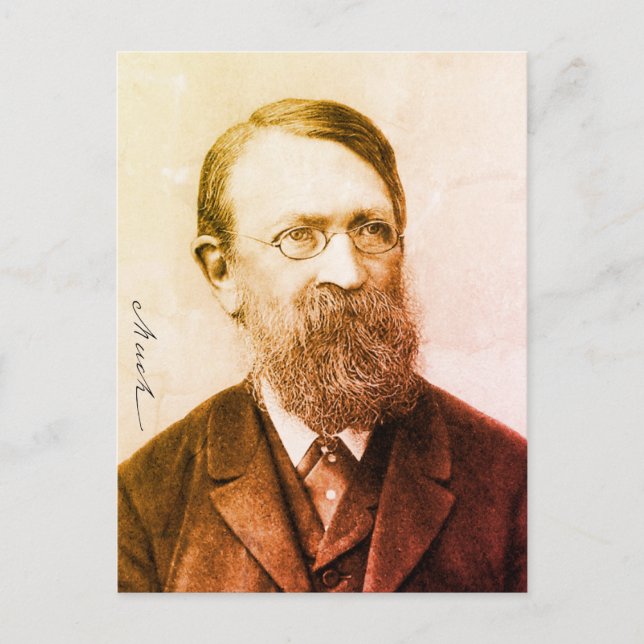 Ernst Mach Vykort (Framsida)