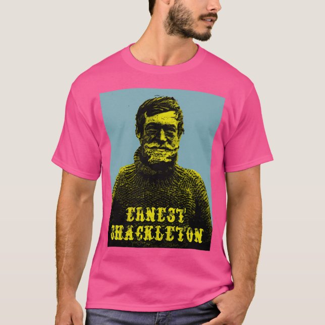 Ernst Shackleton Explorer T Shirt (Framsida)