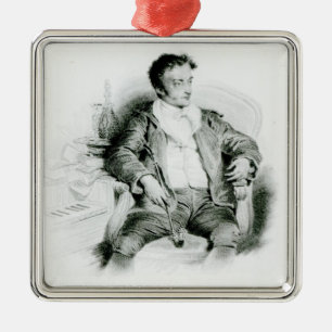 Ernst Theodor Amadeus Hoffmann Julgransprydnad Metall