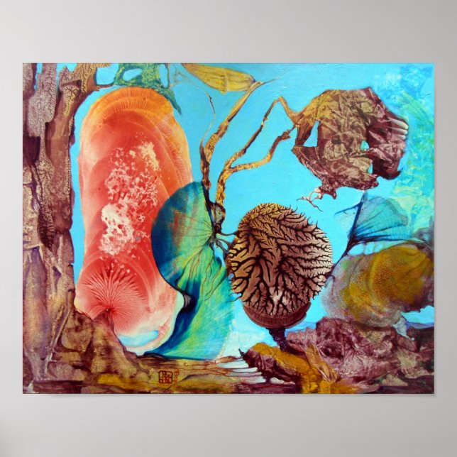 ERNSTHAFTES SPIEL IM INNEREM ERDTEIL POSTER (Framsidan)