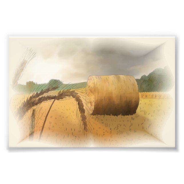 Erntezeit Fototryck (Framsidan)