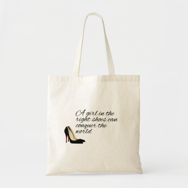 Erobra Världen Totebag Tygkasse (Framsidan)
