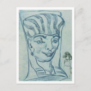 Eroded Garden-Wall Ornament, Vincent van Gogh Vykort