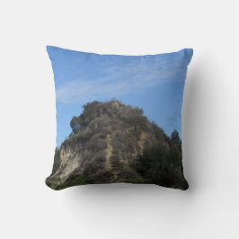 Eroded Hårig Backe vid Arroyo Seco Trail Kudde