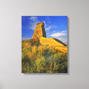 Eroderat monument i Little Missouri Canvastryck