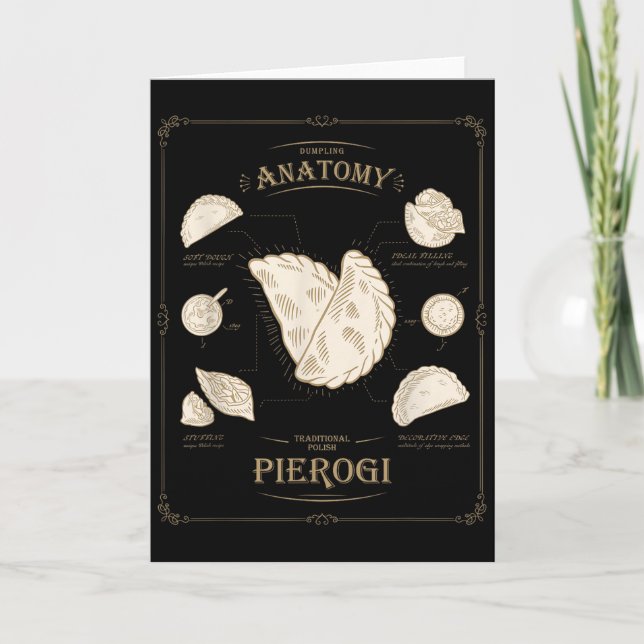 Erogi Dumpling Anatomi Unik Lish Recept Tee, Per Kort (Framsida)