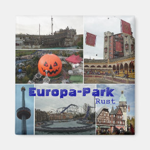 EropaPark Europa-Parkerar, rostar Magnet