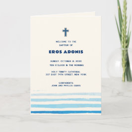 Eros Grekisk-ortodox Church Baptism Program