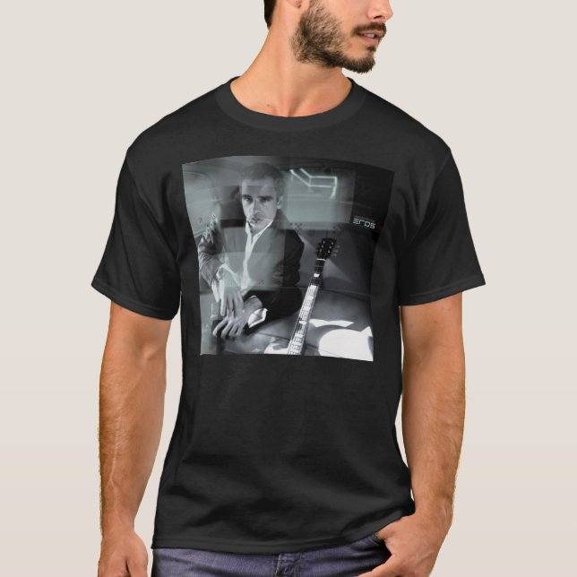 Eros Ramazzotti Guitar Favorite  T-Shirt (Framsida)