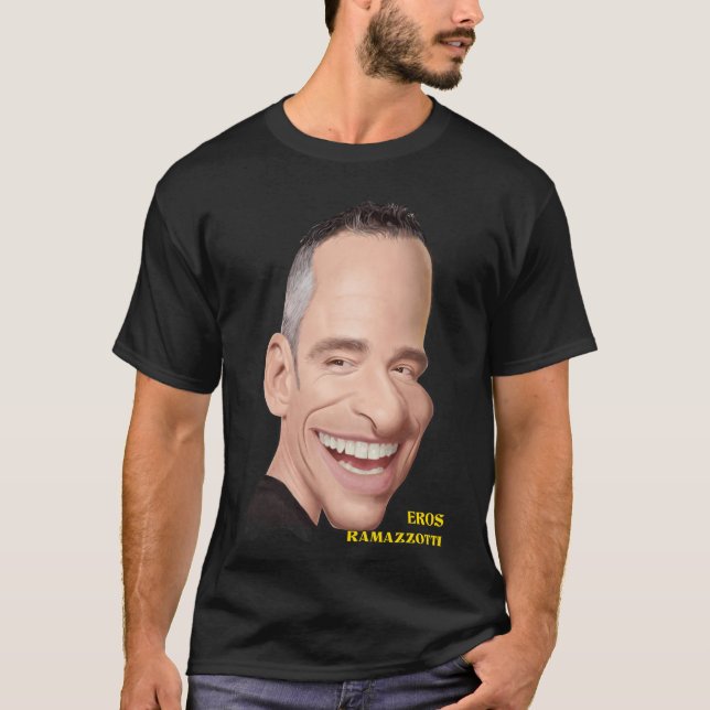 EROS RAMAZZOTTI T SHIRT (Framsida)