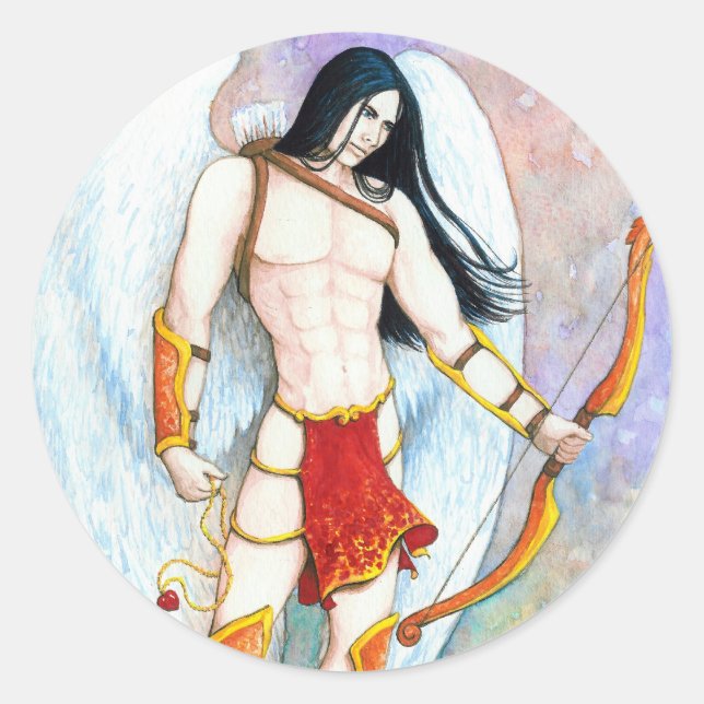 Eros Runt Klistermärke (Framsida)