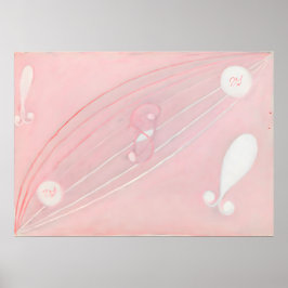 Eros-serien, nr 8 av Hilma af Klint Poster