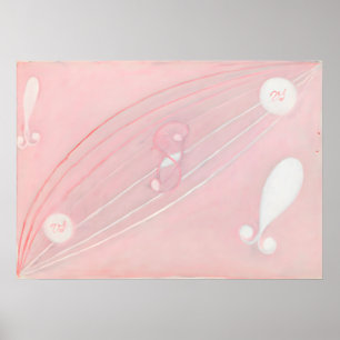Eros-serien, nr 8 av Hilma af Klint Poster