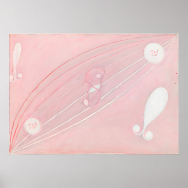 Eros-serien, nr 8 av Hilma af Klint Poster (Framsidan)