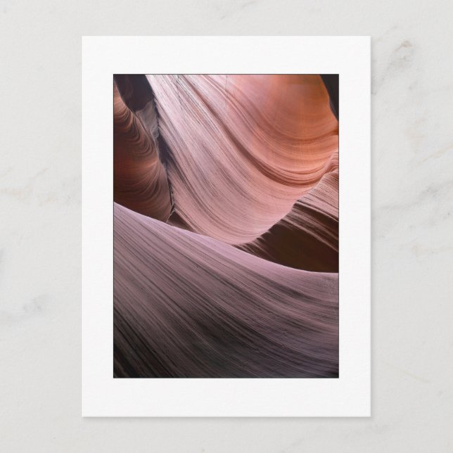 "Erosion Trails" Vykort (Framsida)