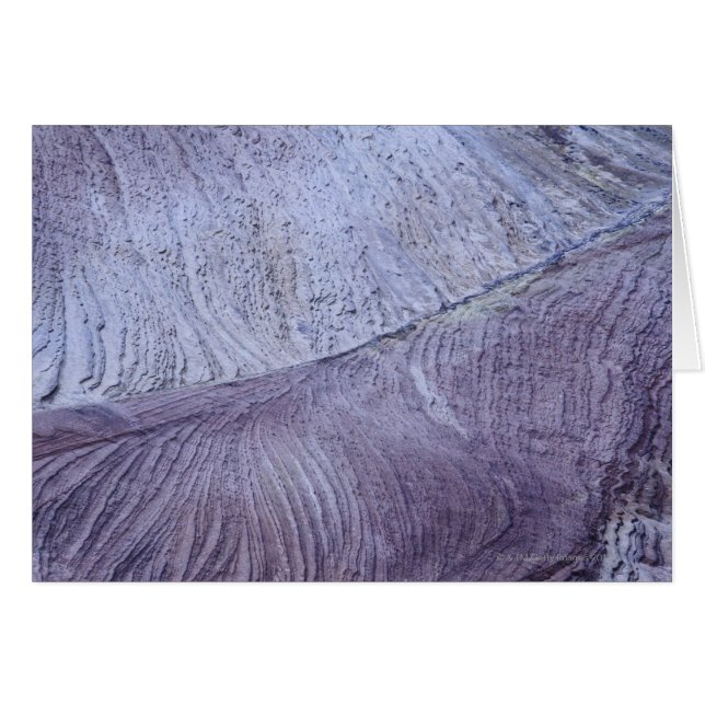 Erosion Zion nationalpark, Utah Hälsningskort (Framsidan Horizontal)