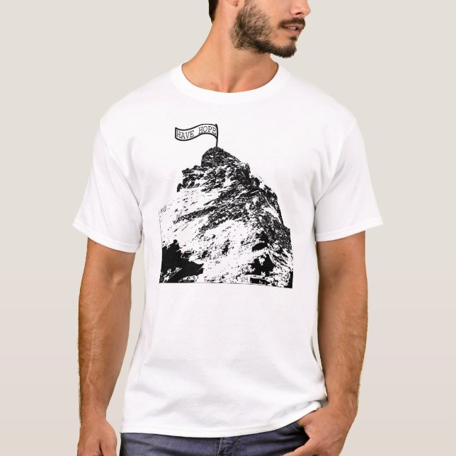 Erövra berg t-shirt (Framsida)