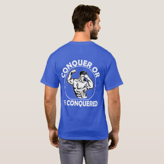 erövra eller erövra, gym, Fitness T Shirt