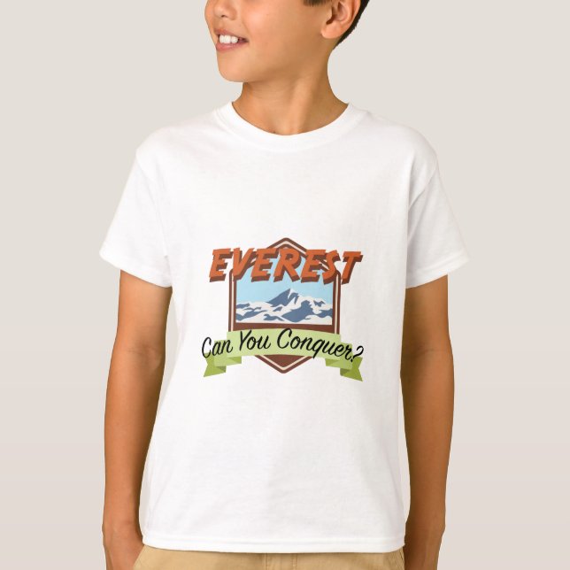 Erövra Everest Tee Shirt (Framsida)