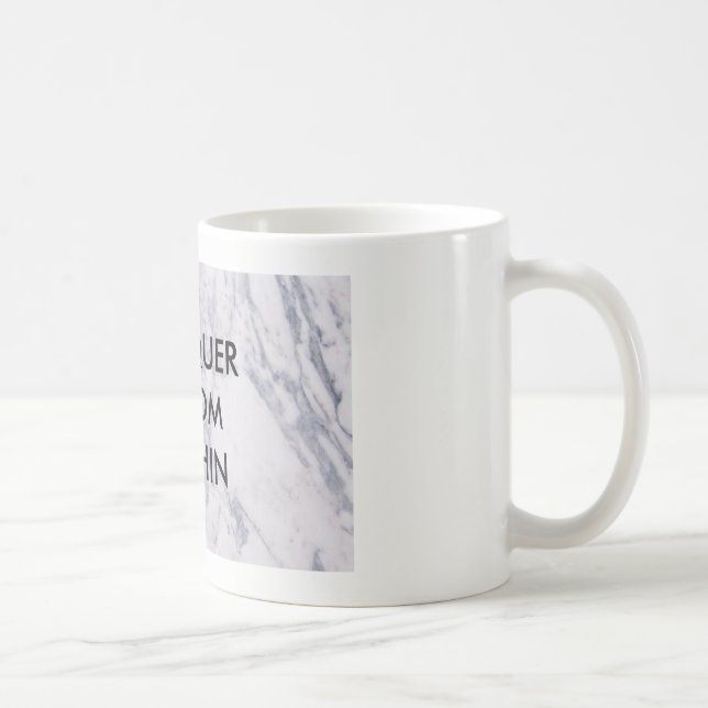 Erövra inifrån marmormuggen kaffemugg (Höger)