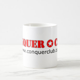 Erövra klubbmuggen kaffemugg