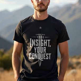 Erövra och fet inspiration t shirt