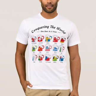 Erövra ölen för värld en i sänder t-shirt