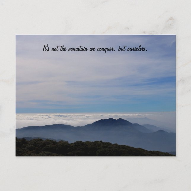 Erövra oss själva - vykort (Framsida)