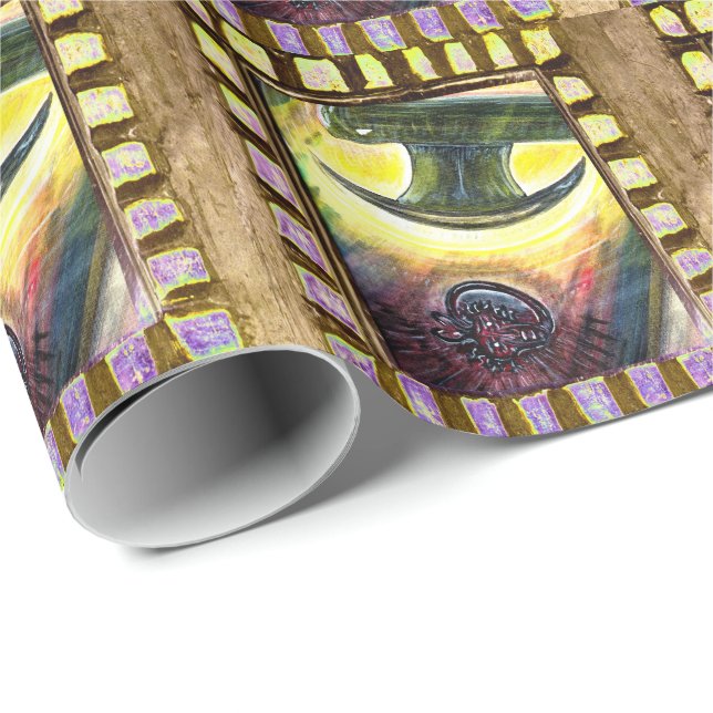 erövra över ondska presentpapper (Rullad Hörn)