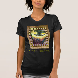 erövra över ondska tee shirt