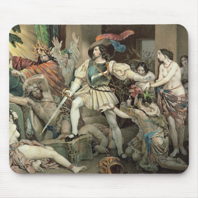 Erövring av Mexico Musmatta (Framsidan)