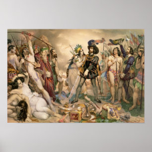 Erövring av Mexico Poster