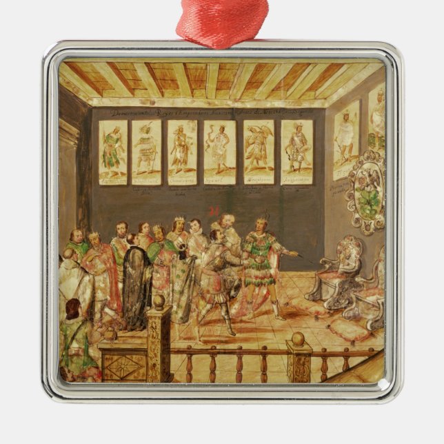 Erövringen av Mexico Julgransprydnad Metall (Framsidan)