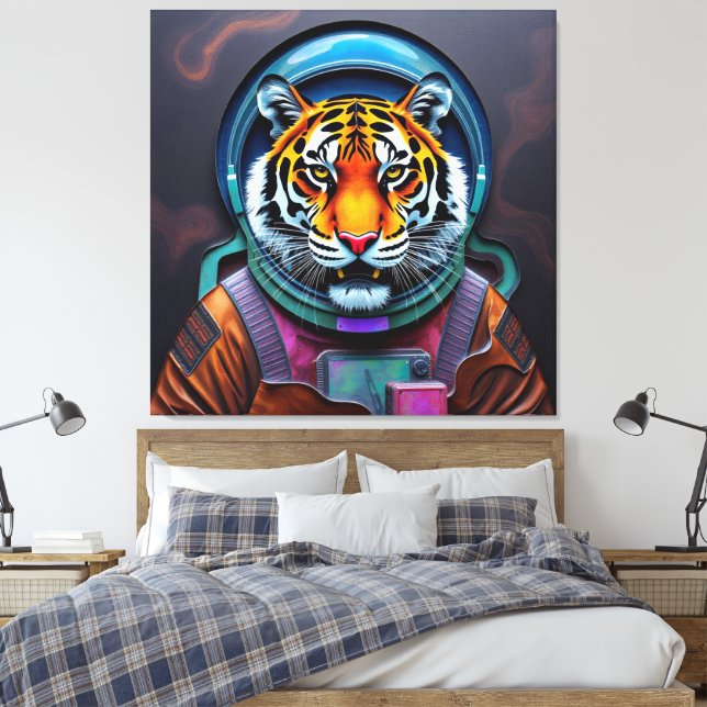 ERÖVRINGEN AV TIGERMÅNEN-4 CANVASTRYCK (Insitu (sovrum))