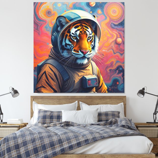 ERÖVRINGEN AV TIGERMÅNEN-6 CANVASTRYCK (Insitu (sovrum))