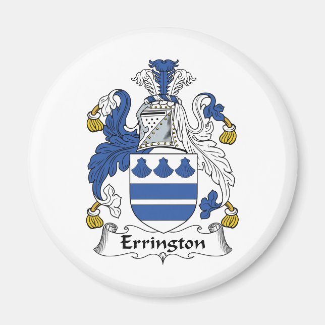 Errington Family Crest Magnet (Framsidan)