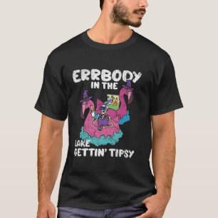Errokropp i Sjö som blir tipsy Halloween-nuny T Shirt