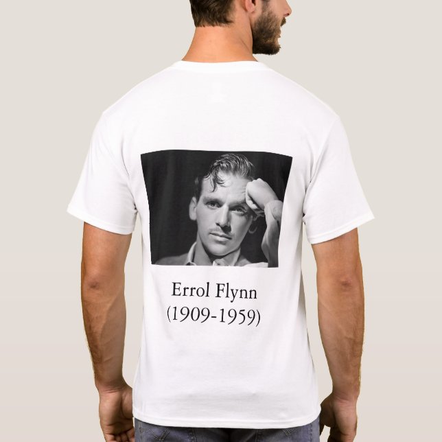 Errol Flynn Robin Huva Tee Shirt (Baksida)