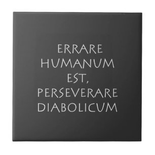 Ersällsynt human est perseverare diabolicum kakelplatta