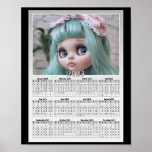 Ersätt fotot med din kalender poster