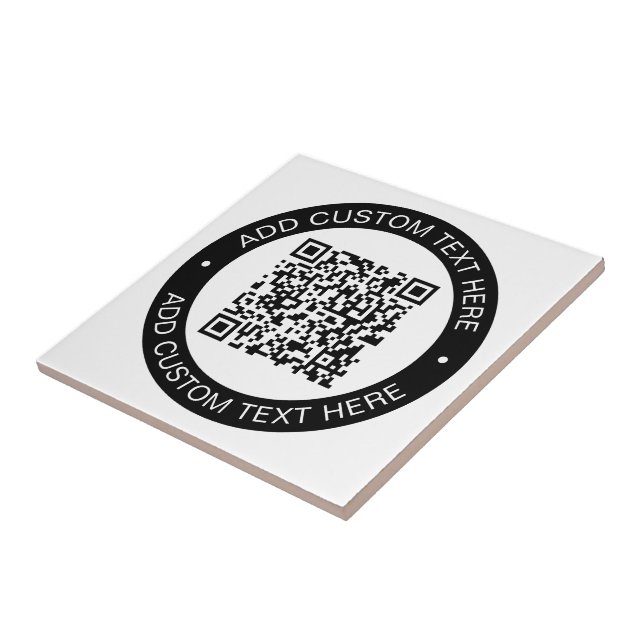 Ersätt med din egen uppladdade QR-kod eller bild Kakelplatta (Sidan)