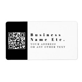 Ersätt med QR-koden | Modern Fraktsedel