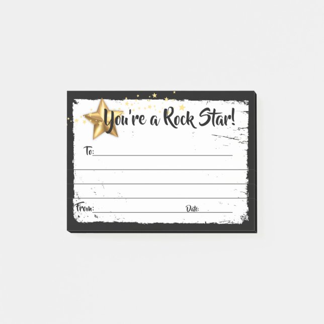 Ersättning för medarbetares erkännande - underbara post-it block (Framsida)