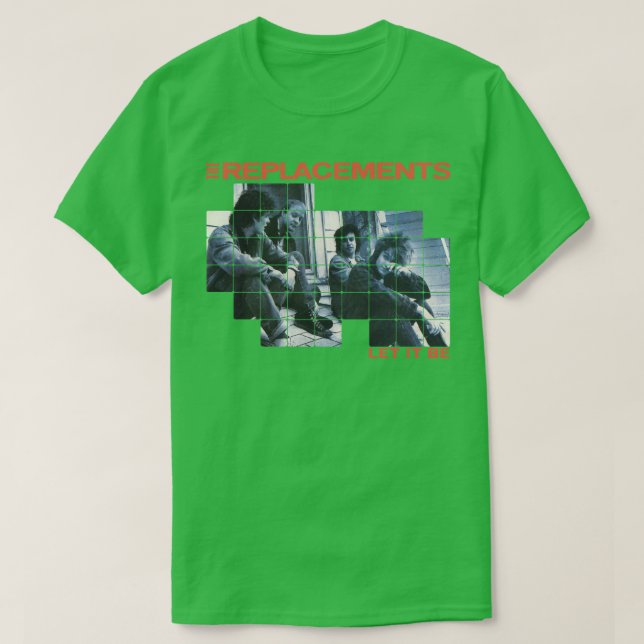 Ersättningen får vara kvadrater t shirt (Design framsida)